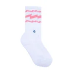 Shop the 3PK LIGHTNING SOCKS by GOLF WANG – three-pack of crew socks with all-over lightning bolt graphics. Cotton-blend, unisex fit, and bold GOLF energy in every pair.