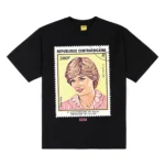 Shop the DIANA TEE by GOLF WANG – bold Princess Diana graphic tee on soft cotton, unisex fit. Limited edition drop from Tyler, The Creator’s iconic streetwear brand.